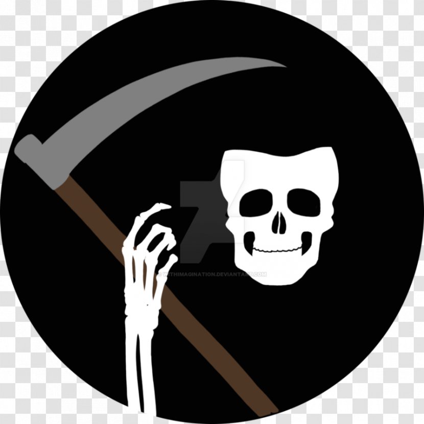 Bone Skull Symbol Clip Art - Smile - Grim Reaper Transparent PNG