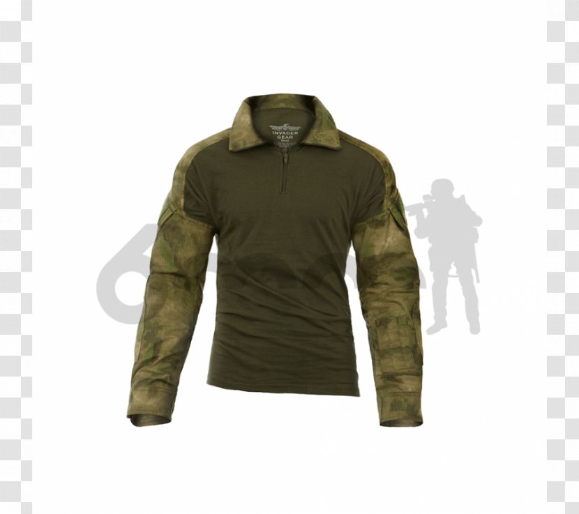 T-shirt Sleeve Army Combat Shirt MARPAT - Jacket Transparent PNG
