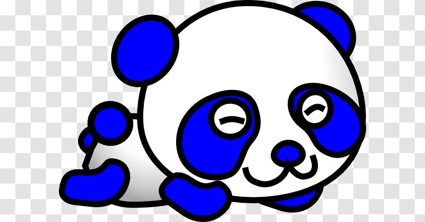 Giant Panda Bear Clip Art - Paw Transparent PNG