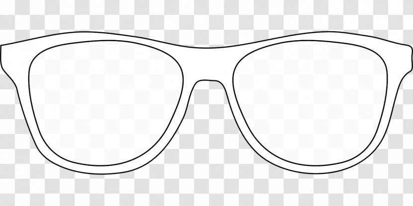 Sunglasses Goggles White - Glasses Transparent PNG