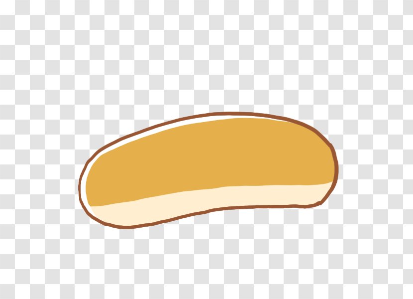 Baguette Croissant Anpan Bread Hot Dog Bun - Cream Transparent PNG