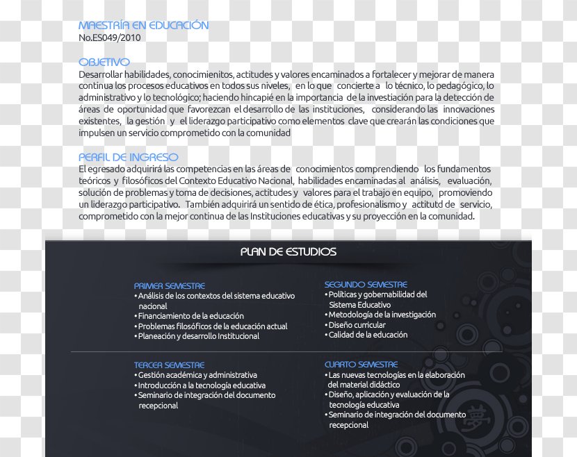 Huasteca Veracruzana University Master's Degree Text Licentiate - Multimedia - TAJIN Transparent PNG