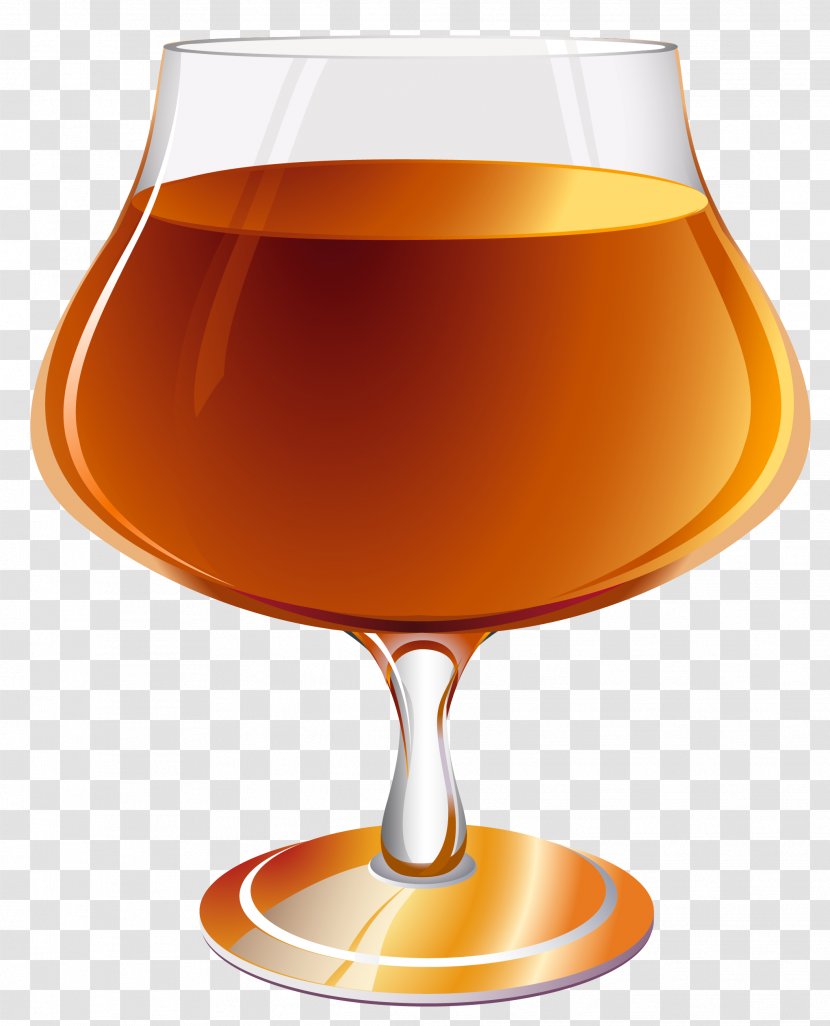 Brandy Wine Glass Cognac Snifter Clip Art - Drinkware Transparent PNG