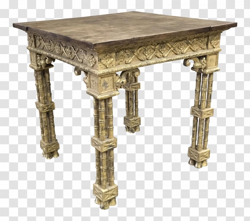 Bedside Tables Furniture Chinese Chippendale Coffee - Antique - Table Transparent PNG