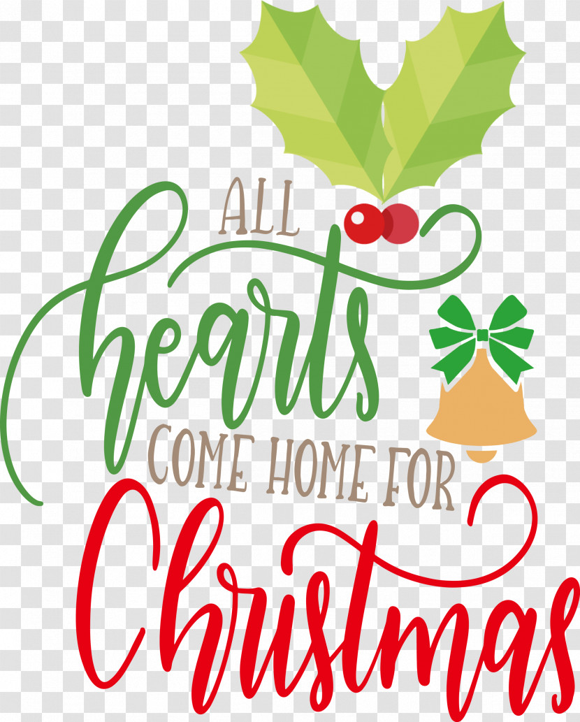 Christmas Hearts Xmas Transparent PNG