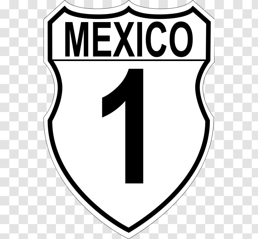 Interstate 10 Mexican Federal Highway 1 Road 90 - Sportswear Transparent PNG