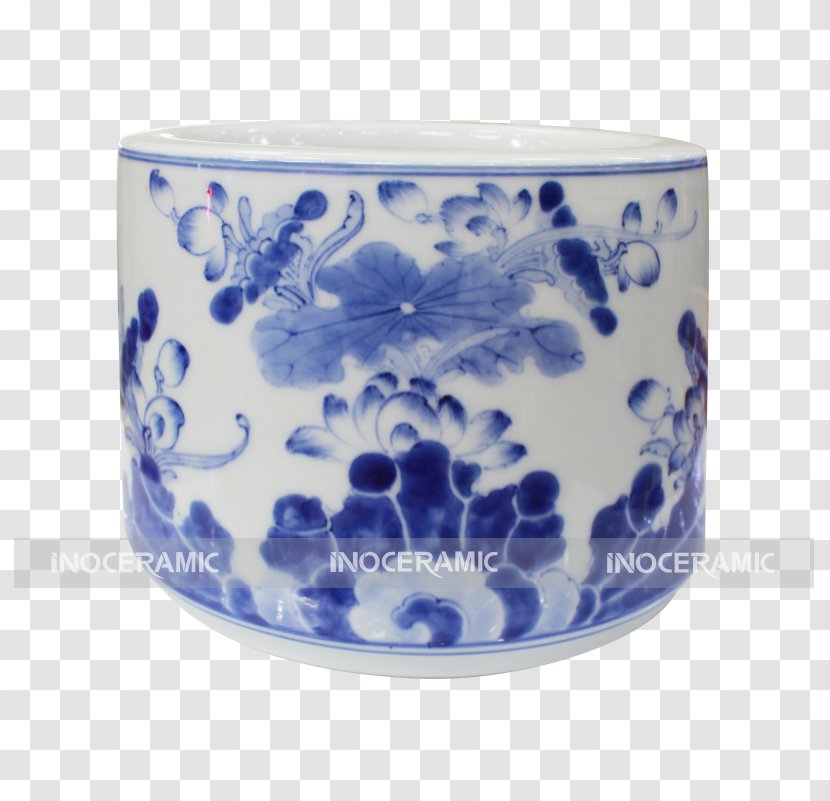 Ceramic Bát Tràng Porcelain Bowl Tableware - Blue And White - Sai Gon Transparent PNG