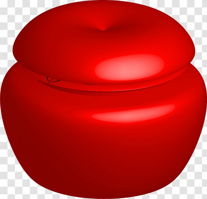 Red Jar - Honey - Vector Painted Transparent PNG