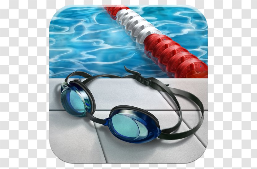 Goggles Swimming Pool Skeuomorph Lessons Transparent PNG