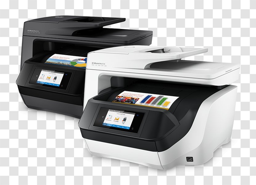 Hewlett-Packard HP Officejet Pro 8720 Multi-function Printer - Duplex Printing - Hewlett-packard Transparent PNG