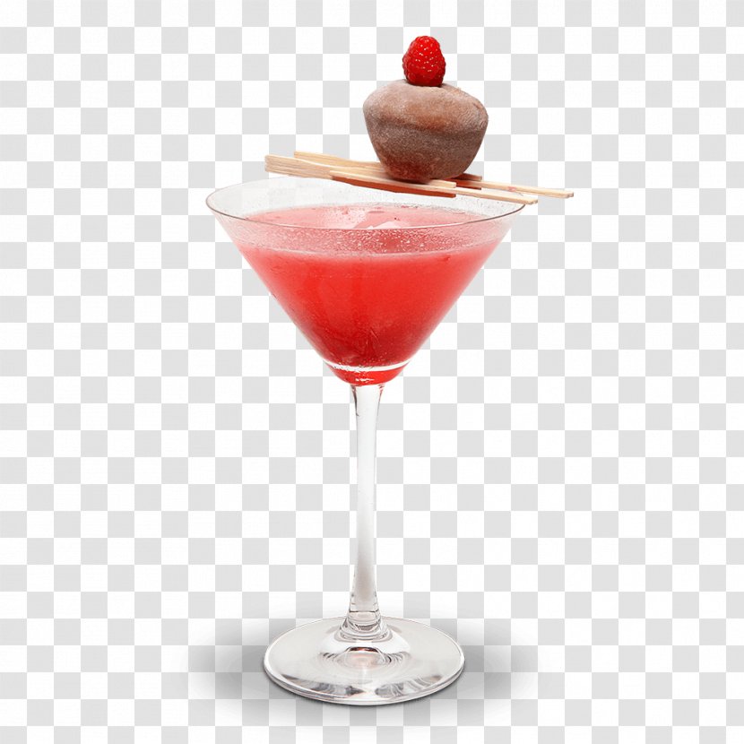 Cocktail Garnish Martini Cosmopolitan Vodka - Batida - Raspberry And Strawberry Transparent PNG