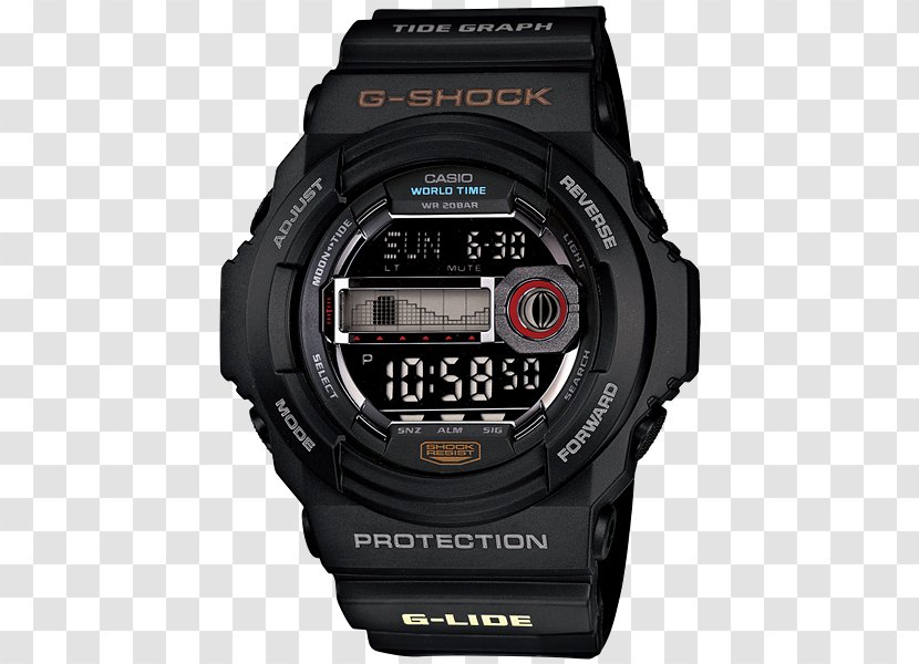 Casio G-Shock Frogman Shock-resistant Watch Transparent PNG