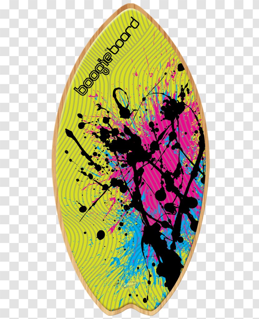 Pink Flower Cartoon - Skateboarding - Sports Equipment Skateboard Transparent PNG