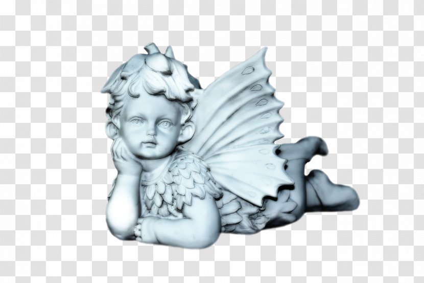 Angel Statue Cherub Image Transparent PNG