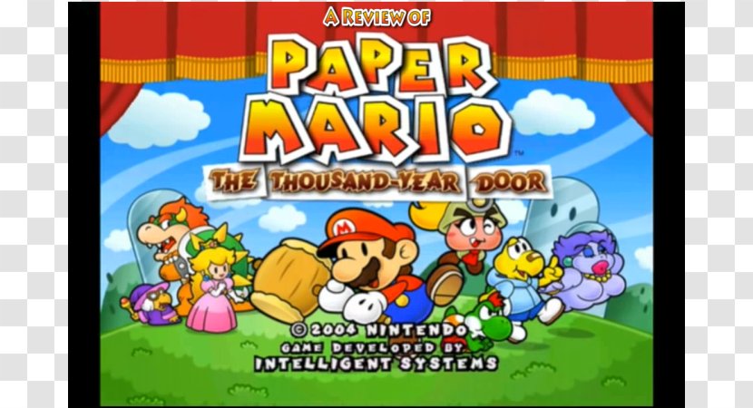Paper Mario: The Thousand-Year Door GameCube Super Mario RPG - Luigi Superstar Saga - Thousandyear Transparent PNG