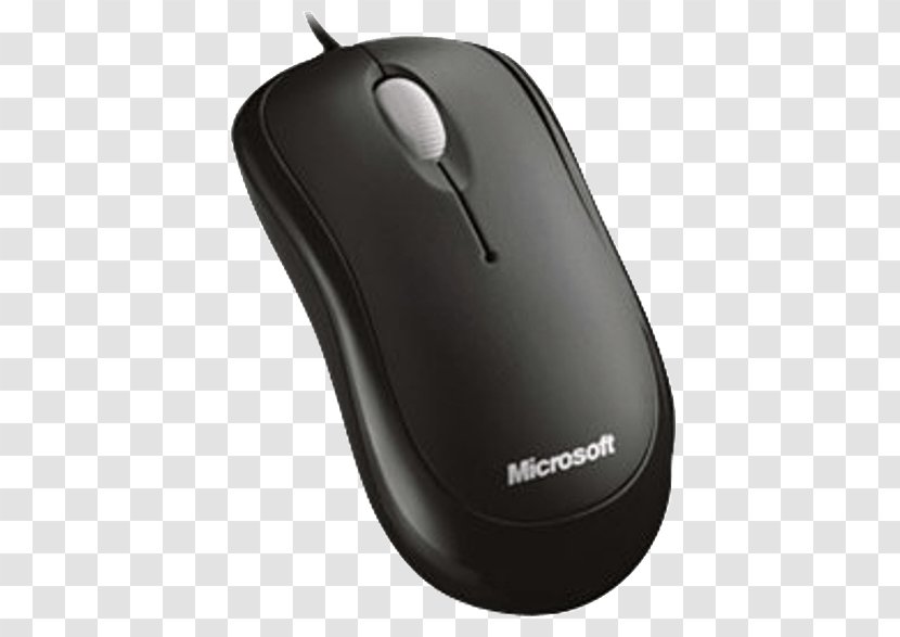 Computer Mouse Microsoft Basic Optical PS/2 Port Transparent PNG