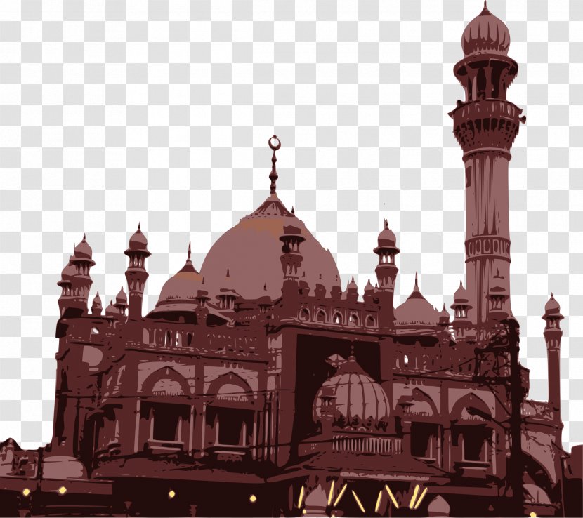 Jama Masjid, Delhi Mecca Islam Mosque Clip Art - Royaltyfree - MOSQUE Transparent PNG