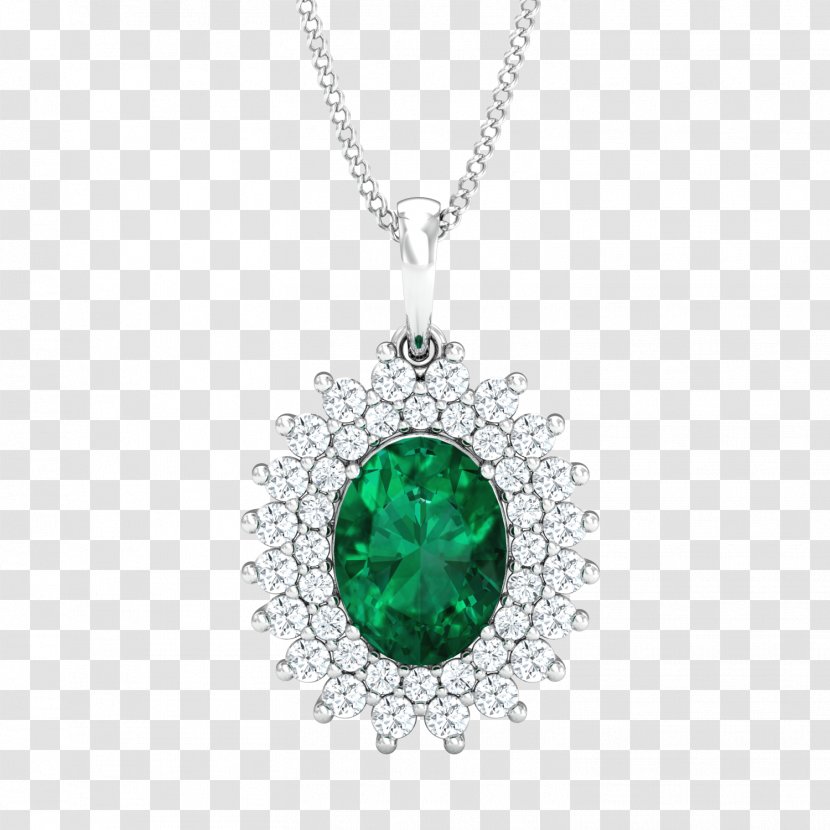 Earring Jewellery Emerald Necklace Charms & Pendants - Gemstone - Tile Transparent PNG