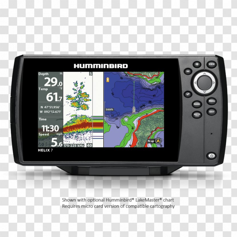 GPS Navigation Systems Fish Finders Chartplotter Chirp Sonar - Gps Device - Backlight Transparent PNG