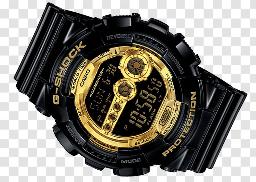 G-Shock GD100 Watch Casio GA100 - Gshock Original Ga700 Transparent PNG