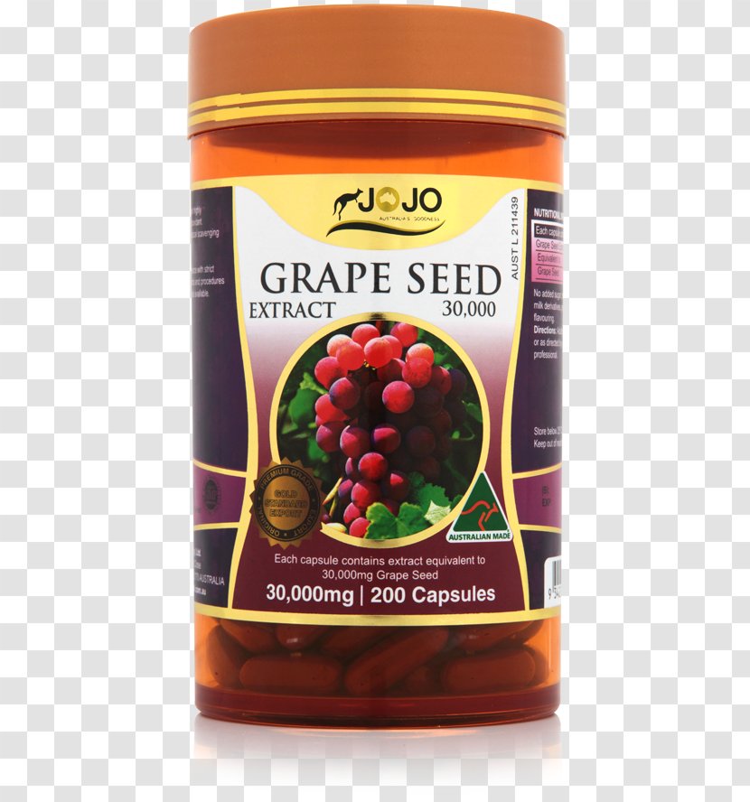 Grape Seed Extract Dietary Supplement Health Transparent PNG