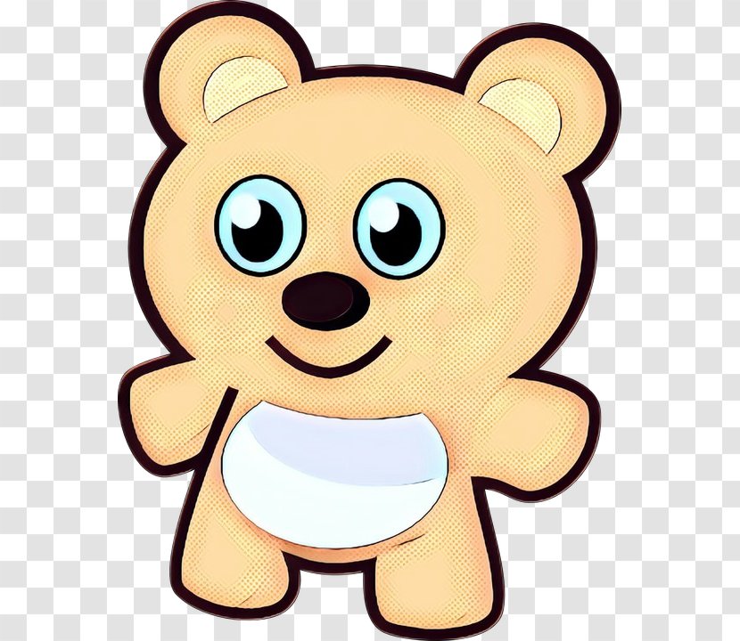 Teddy Bear - Nose - Animated Cartoon Transparent PNG