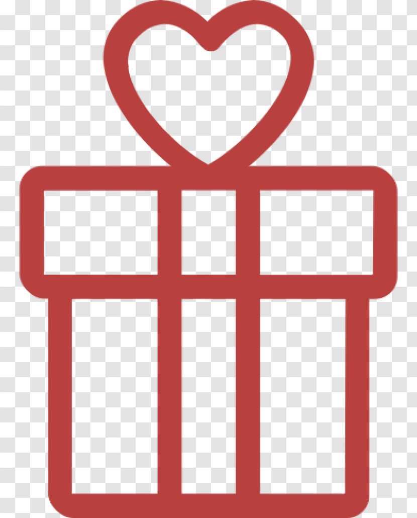 Gift Icon Valentine Icon Transparent PNG