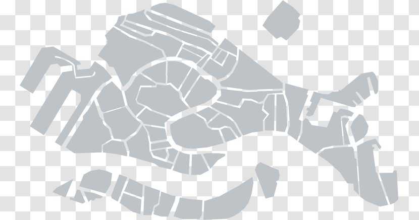 Venice City Map Vector Terrain Cartography Transparent PNG