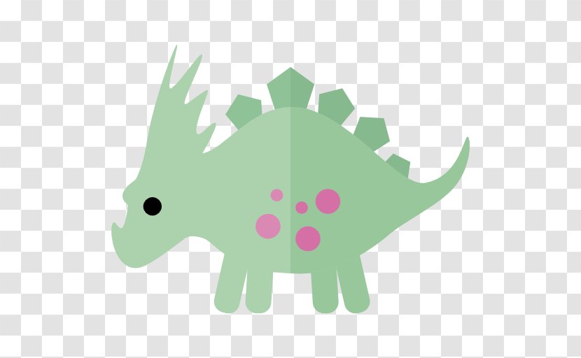 Triceratops Dinosaur Diplodocus Brachiosaurus - Grass - Vector Transparent PNG