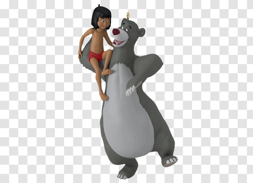 The Jungle Book Baloo Mowgli Rudolph Christmas Ornament - Tree Transparent PNG