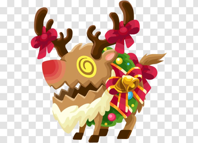 Reindeer Dog Kingdom Hearts Final Mix Robot Cerberus - Christmas Ornament Transparent PNG