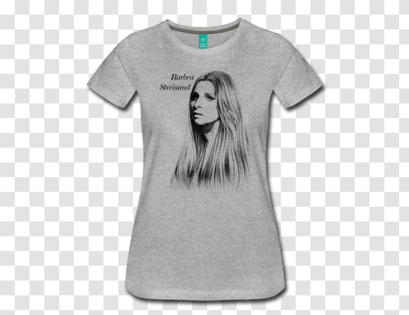 T-shirt Hoodie Clothing Top - Barbra Streisand Transparent PNG
