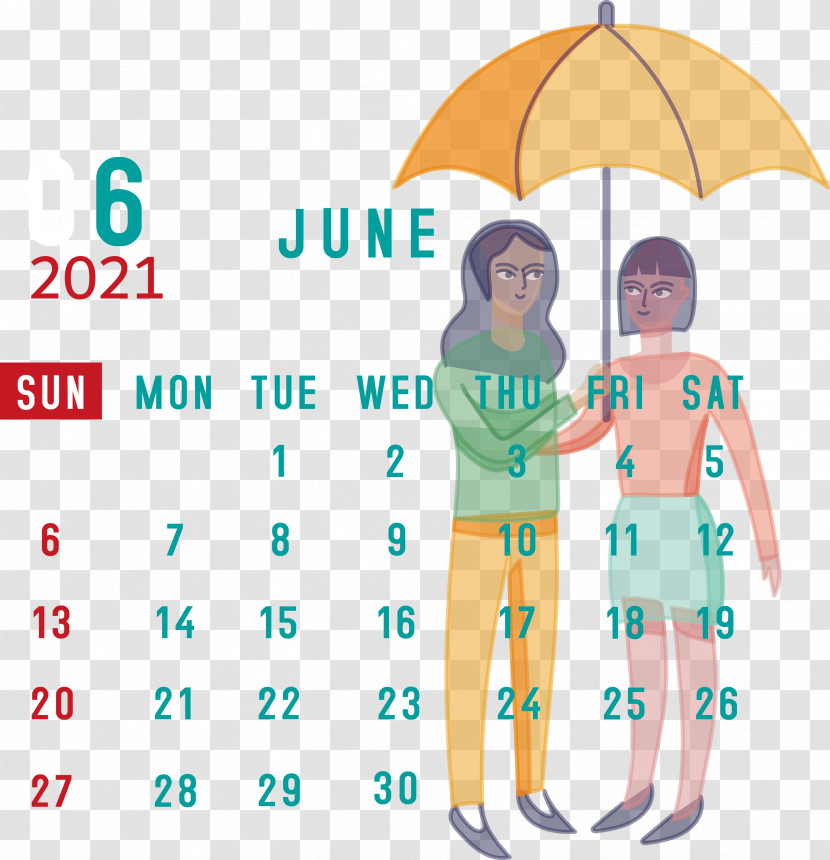 June 2021 Calendar 2021 Calendar June 2021 Printable Calendar Transparent PNG