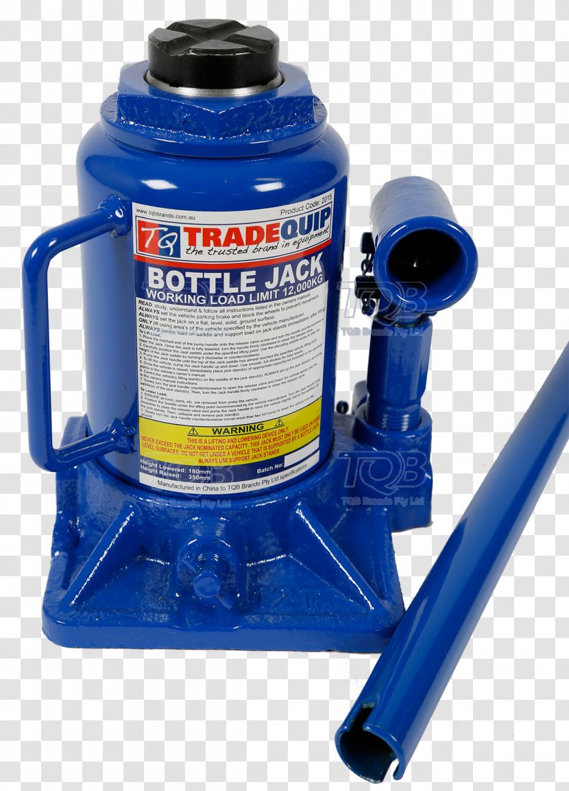 Jack Tool Hydraulics Bottle Pump Transparent PNG