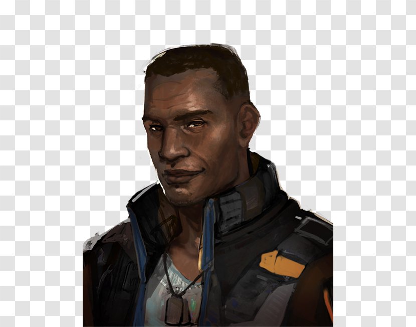 Character Mercenary Fiction - Forehead - Battletech Mockup Transparent PNG