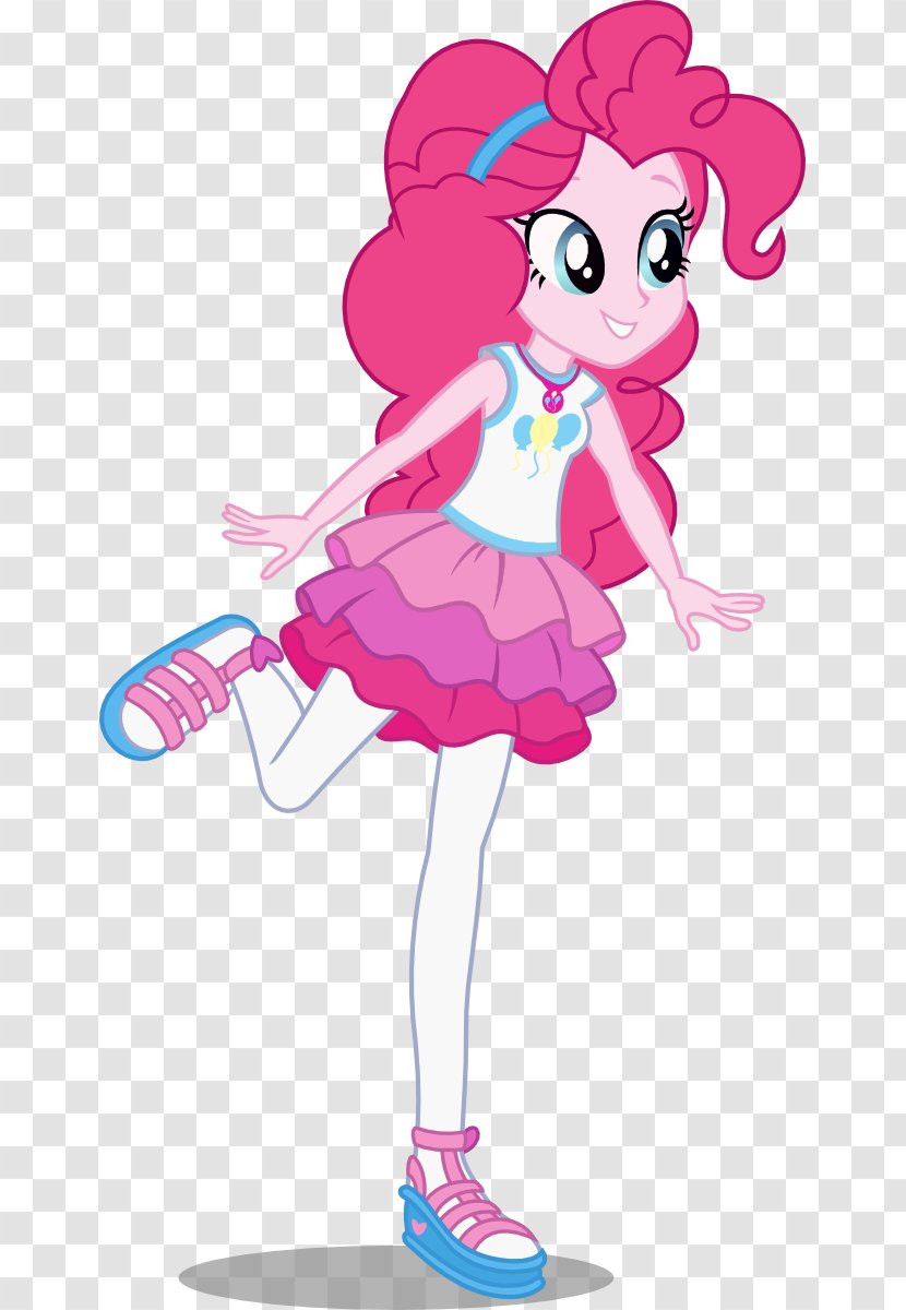 Pinkie Pie Rainbow Dash Twilight Sparkle Rarity Applejack - Clothing - Little Ballerina Transparent PNG
