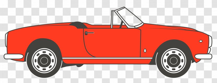 Classic Car Background - Land Vehicle - Vintage Sedan Transparent PNG