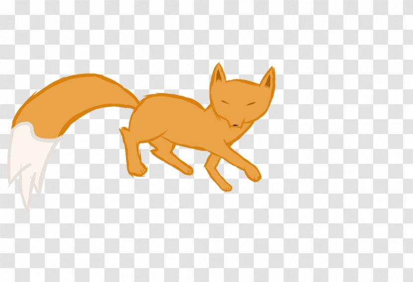 Whiskers Dog Red Fox Cat - Yellow Transparent PNG