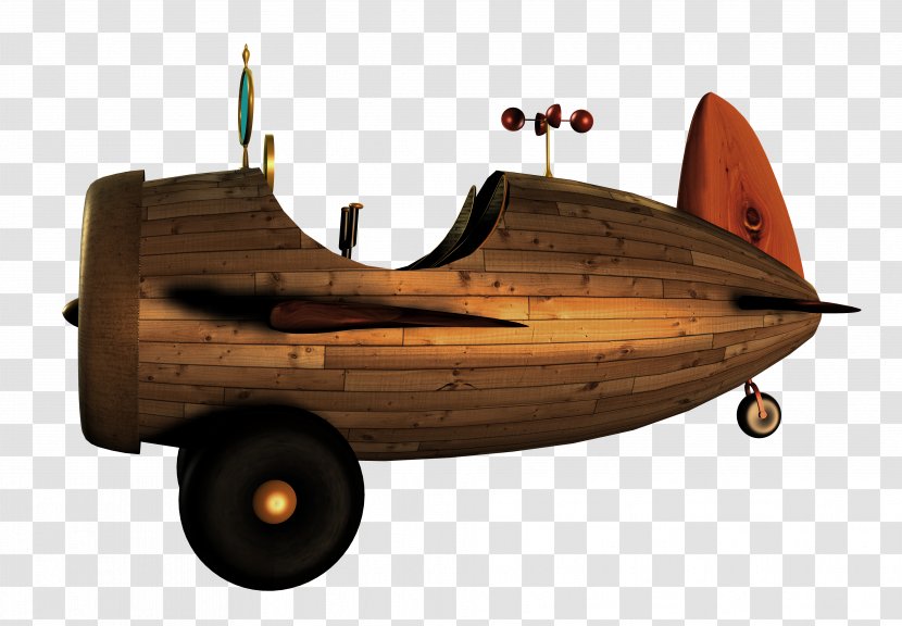 Airplane Aircraft Steampunk Image Flight - Mermaid Transparent PNG