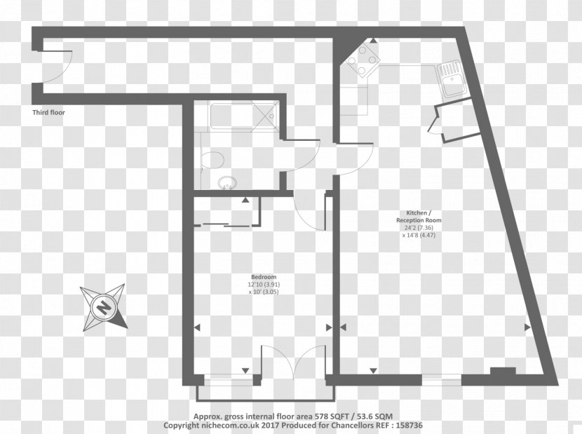 Floor Plan White - Area - Design Transparent PNG