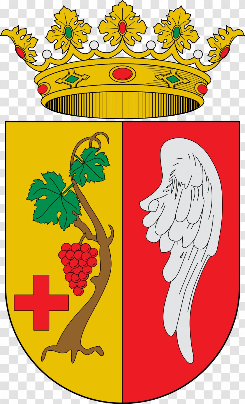 Vallada Albalat Dels Tarongers Coat Of Arms Escutcheon Blazon - Flora - Spain Transparent PNG