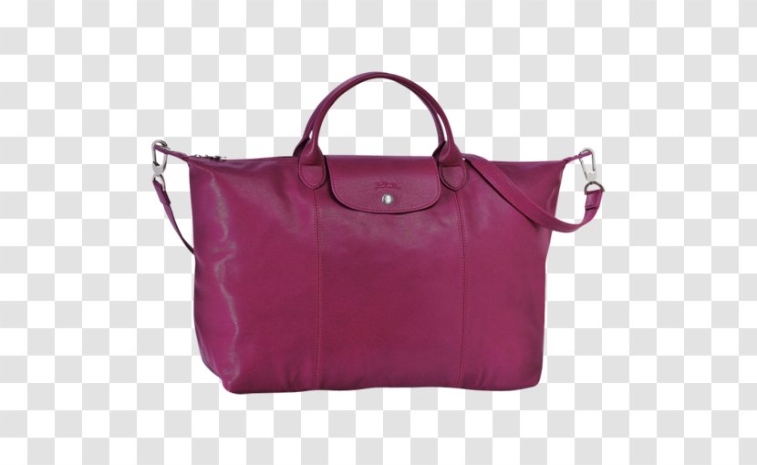 Longchamp Le Pliage Neo Large Nylon Tote Handbag Bag - Red - Handmade Transparent PNG