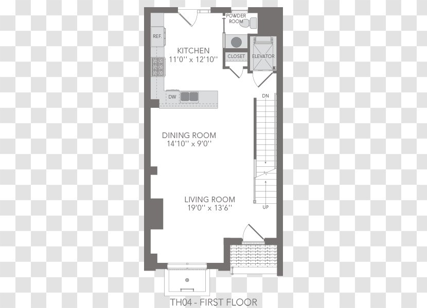 Floor Plan Brand Angle Square - Schematic - Street Transparent PNG