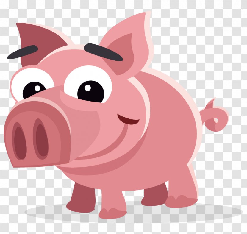 Pig Desktop Wallpaper Clip Art - Dog Like Mammal Transparent PNG