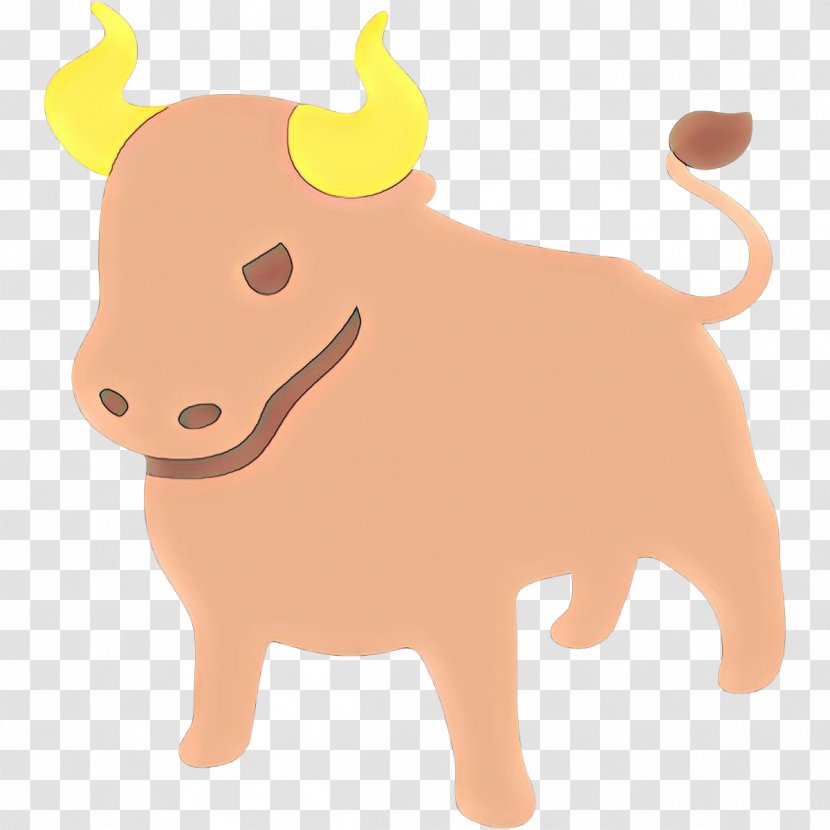 Emoji - Water Buffalo - Fawn Horn Transparent PNG