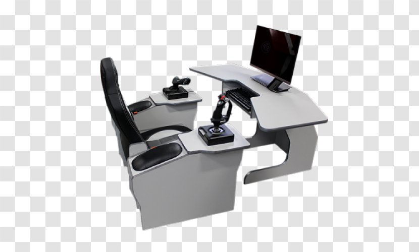 Flight Simulator Desk Simulation 0506147919 - Furniture - VR Headset Transparent PNG