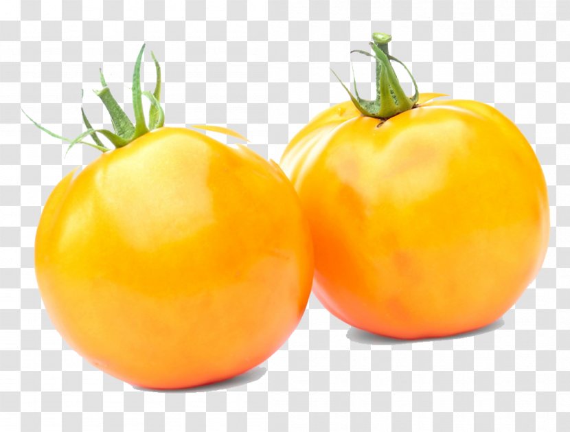 Cherry Tomato Pear Heirloom Concasse Sauce - Mandarin Orange - Yellow Tomatoes Transparent PNG