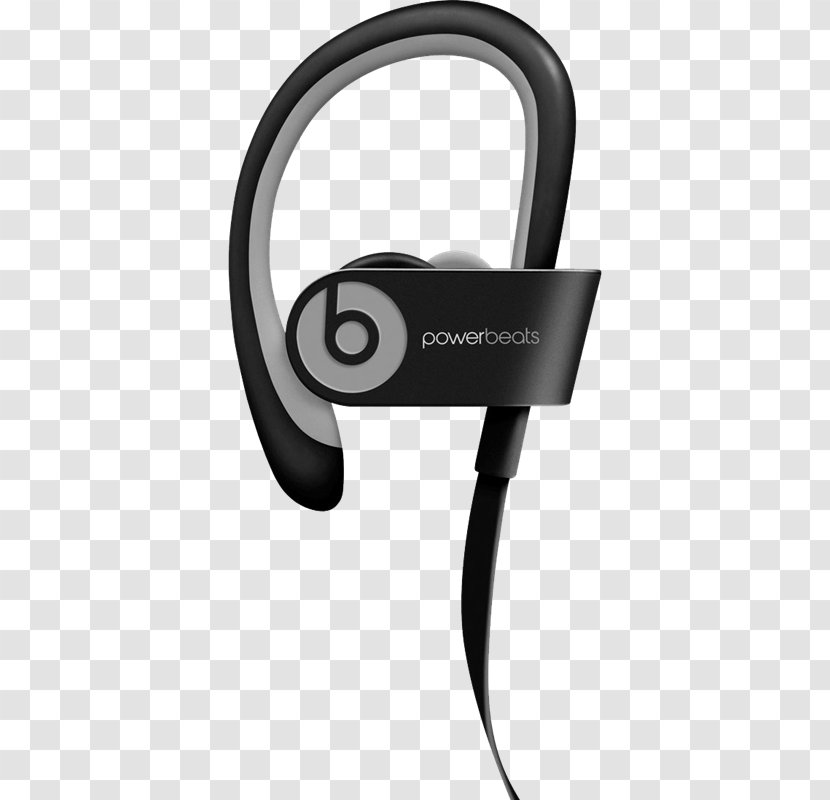 Beats Powerbeats² Headphones Electronics Wireless Apple Powerbeats3 - Silhouette - Headset Transparent PNG
