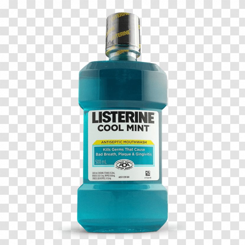 Listerine Mouthwash Ultraclean Dental Calculus - Bad Breath - Oral Hygiene Transparent PNG