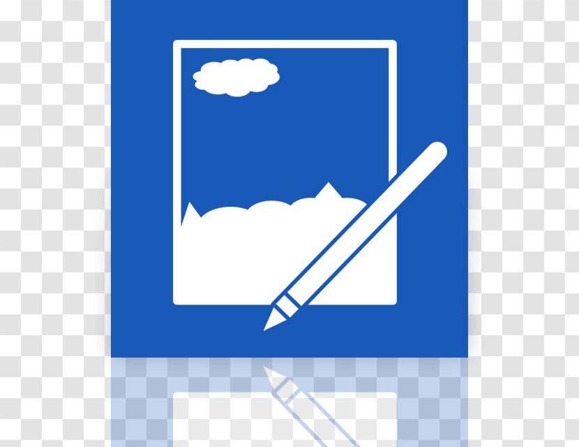 Paint.net Metro Microsoft Paint - Icon Design - Mirror Transparent PNG
